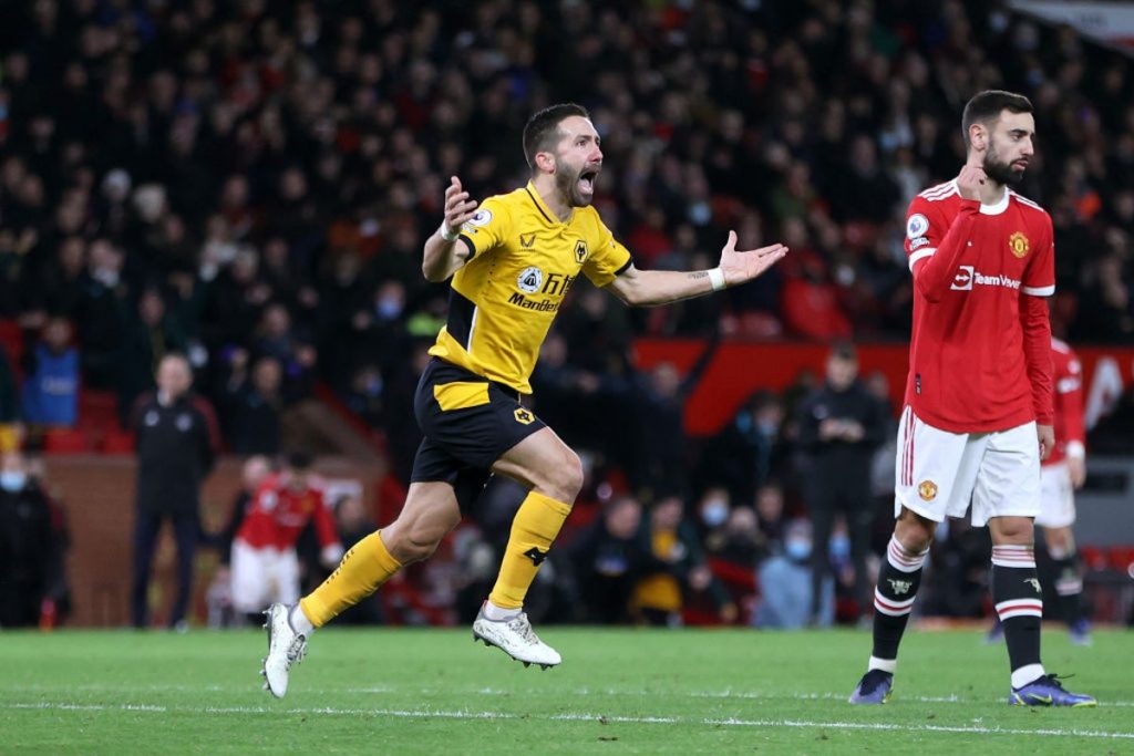 Manchester United 0-1Wolves