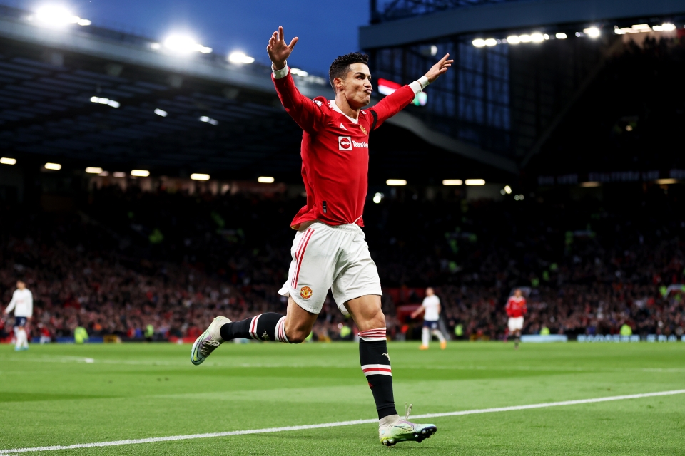 Cristiano Ronaldo scored a hat-trick as Manchester United edge Spurs at Old Trafford. The Portuguese forward also broke another FIFA record with his goals against Spurs. 