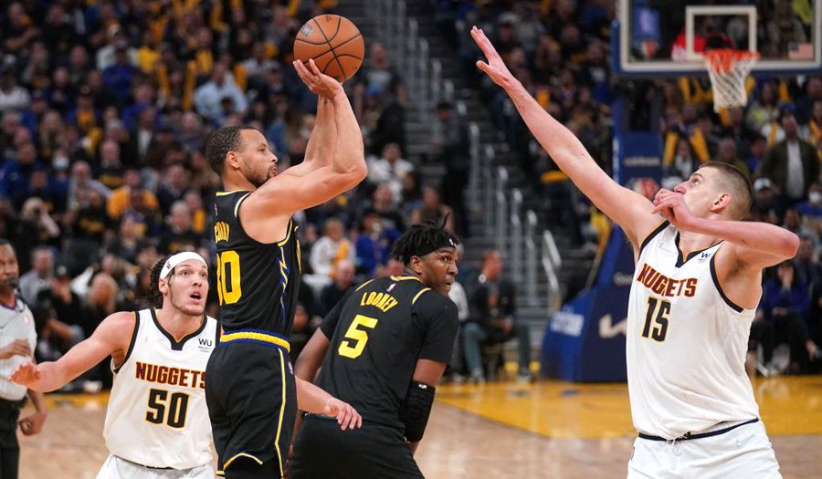 NBA - Golden State Warriors Rally Late To Eliminate Denver Nuggets