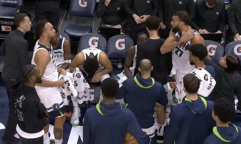 Rudy Gobert Punches Teammate