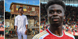 7 Interesting Facts About Arsenal's Bukayo Saka As Arsenal Star Storms Lagos