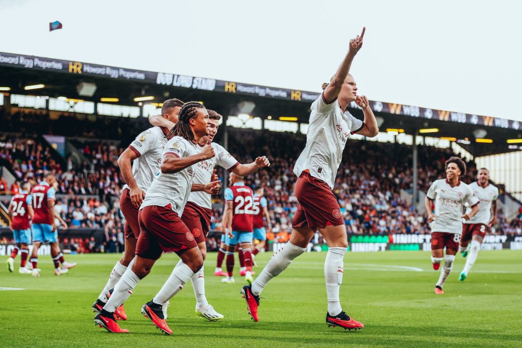 Manchester City and Haaland Back To Business With 3-0 Win Over Burnley On Opening Day