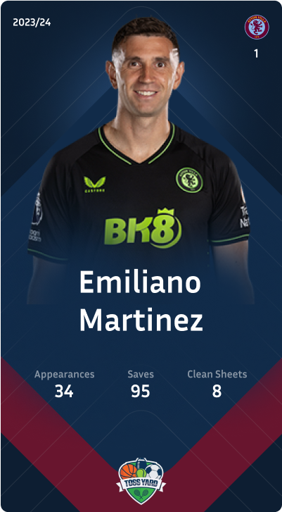 Emiliano Martinez - 2023/24 Premier League Team Of The Season