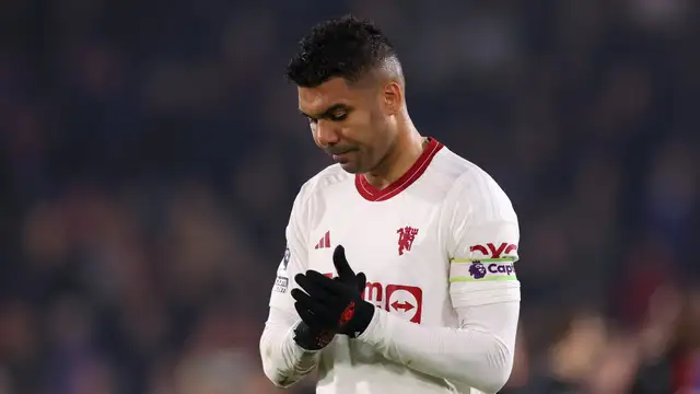 Casemiro after a brutal performance for Manchester United against Crystal Palace
