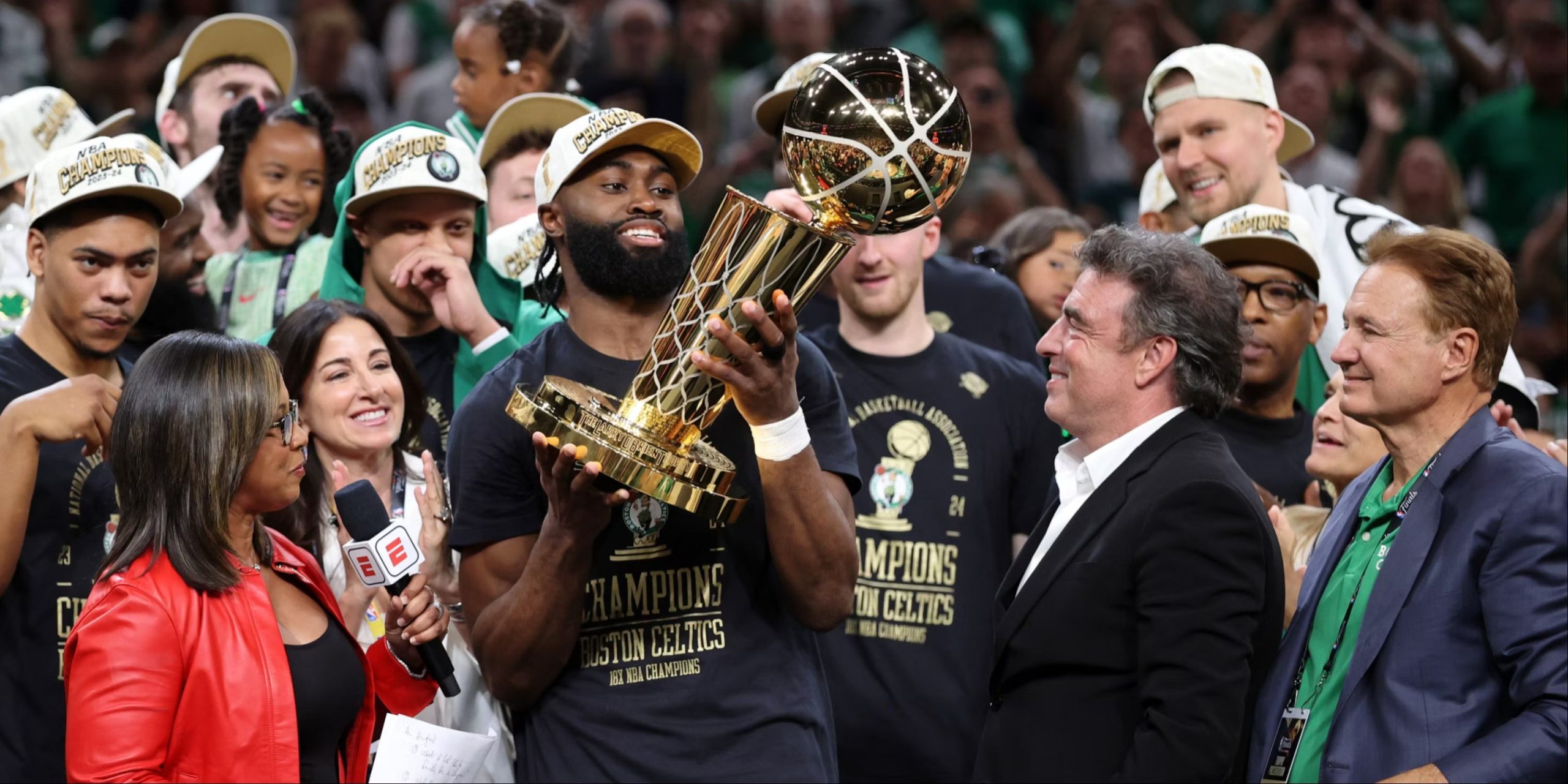 2024 NBA Finals MVP Celtics' Jaylen Brown wins historic award