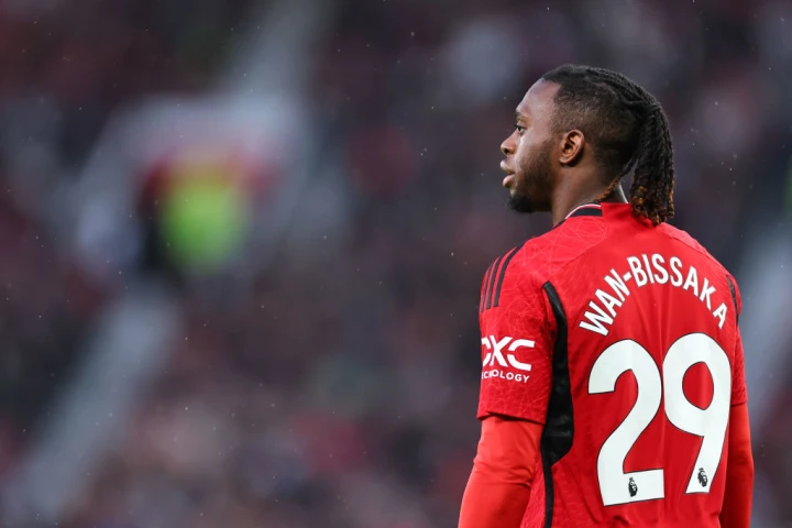 Manchester United defender Aaron Wan Bissaka