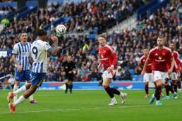 Manchester United vs Brighton at the Amex Stadium