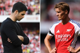 Martin Odegaard 's Injury Scare Highlights Major Mikel Arteta Flaw