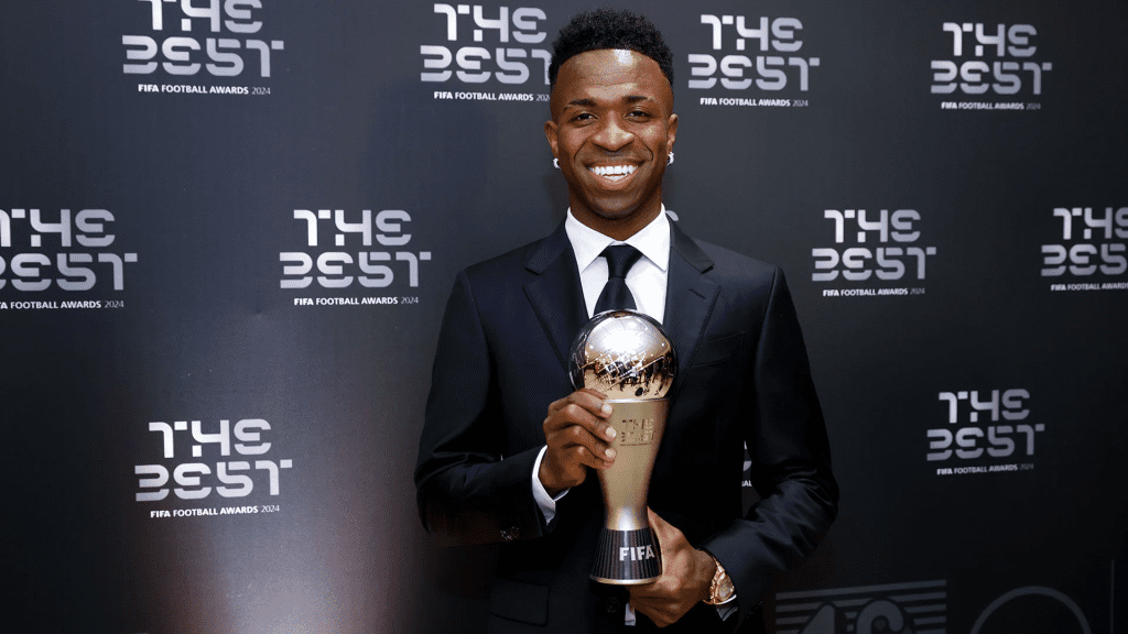 Vinícius Júnior wins FIFA Best Player of the year