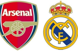 Arsenal v Real Madrid badge